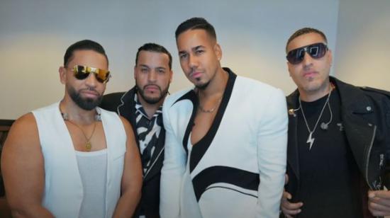 El grupo de bachata 'Aventura' vendrá a Ecuador en octubre, para dos conciertos en Quito. 