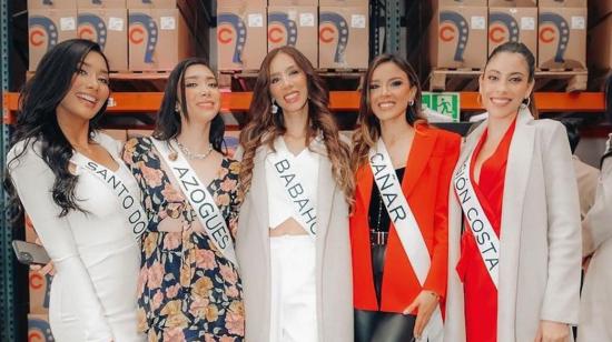 Las candidatas a Miss Universo Ecuador se tomarán unos días de descanso antes de la gala preliminar. 