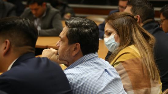 Quito 5 de abril. Audiencia del Caso Purga, en la Corte Nacional de Justicia 
API/Daniel Molineros