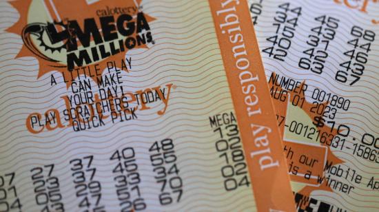 Imagen referencial de boletos de Mega Millions