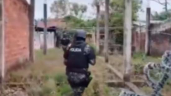 Operativos de la Policía realizados en Los Ríos, este 6 de junio de 2024.