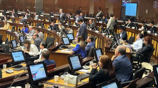 Los asambleístas en una sesión del Pleno de la Asamblea, el 6 de junio de 2024.