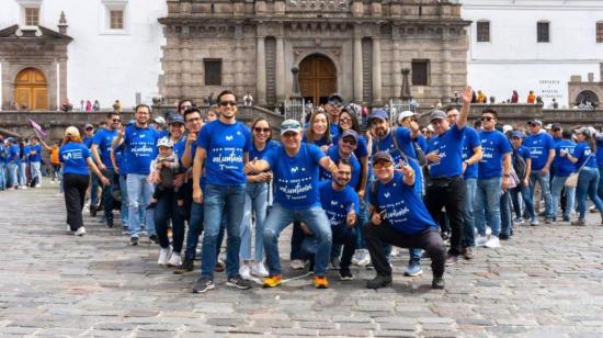 Día Internacional del Voluntariado Telefónica se celebró en el barrio San Marcos en Quito.