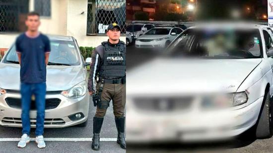 Un ciudadano extranjero fue detenido por circular en un carro reportado como robado en Quito.