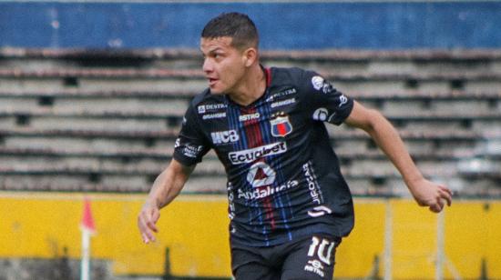 Jacobo Molina, jugador de Deportivo Quito, 16 de junio de 2024.