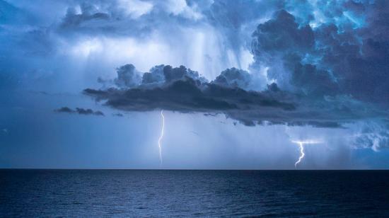 Imagen referencial de una tormenta tropical.
