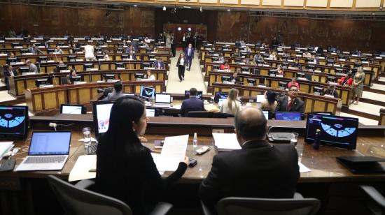 El pleno de la Asamblea, 18 de junio de 2024.