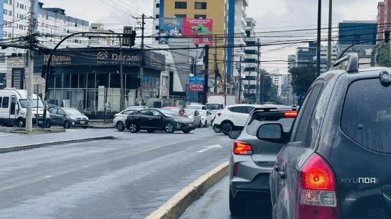 Avenida 6 de Diciembre y República sin semáforos, este 19 de junio de 2024.