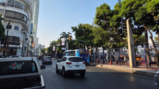 Metrovía funcionando en Guayaquil el 19 de junio de 2024.