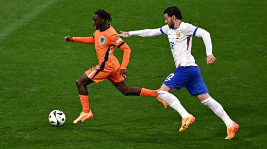 Países Bajos se enfrenta a Francia por la fase de grupos de la Eurocopa 2024, este 21 de junio de 2024.