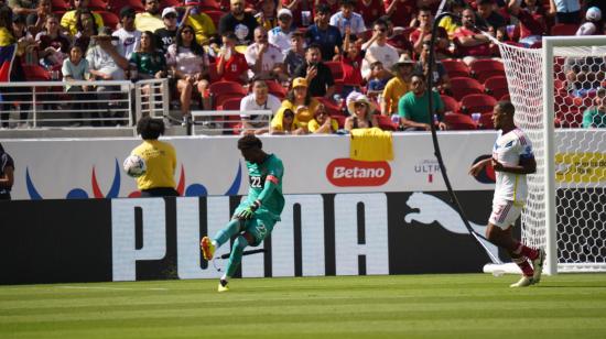 Alexander Domínguez en el partido ante Venezuela por Copa América, 23 de junio de 2024.