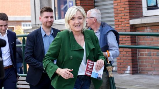 Marine Le Pen, lideresa de la extrema derecha de Francia.
