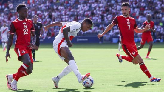 Perú y Canadá se enfrentan por la fase de grupos de la Copa América, este 25 de junio de 2024.