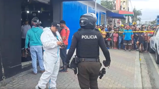 Un muerto y un herido dejó un ataque en Salinas, provincia de Santa Elena, este 25 de junio de 2024.