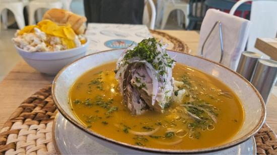 El restaurante ganador del Encebollado Fest está en el sur de Quito. 