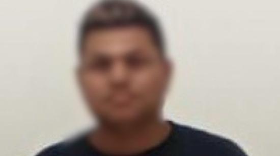 Víctor B., alias 'Bembita', detenido el 27 de junio por un asesinato cometido en Machala 11 años atrás.