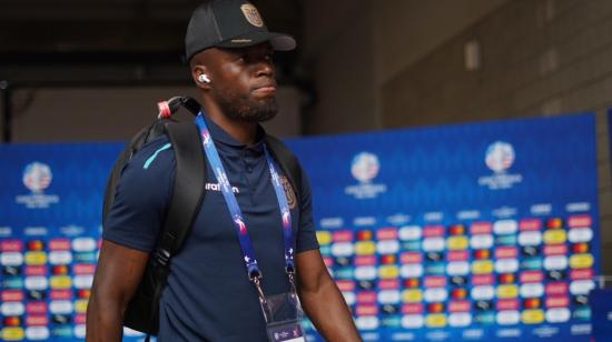 Enner Valencia será titular en el partido entre Ecuador y México, el 30 de junio de 2024. 