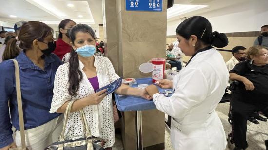 Imagen referencial del hospital de Solca en Guayaquil, el 14 de marzo de 2024.