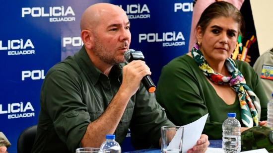 El ministro de Defensa, Gian Carlo Loffredo, habla de militares detenidos en la cárcel La Roca.