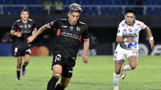 Fernando Cornejo durante un partido con Palestino, el pasado 5 de marzo de 2024.