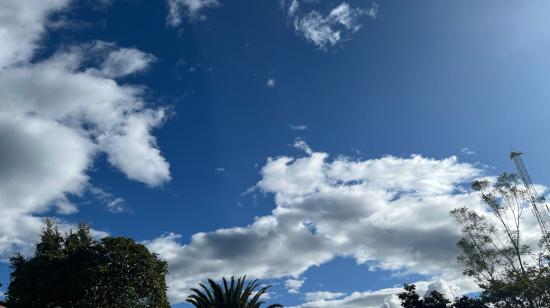 Imagen referencial del clima en Quito, 2 de julio de 2024.