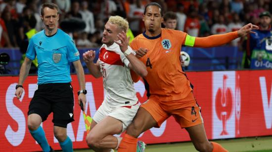 Países Bajos se enfrentó a Turquía por la Eurocopa, el 6 de julio de 2024.