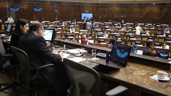 El Pleno de la Asamblea en sesión el 18 de mayo de 2024.