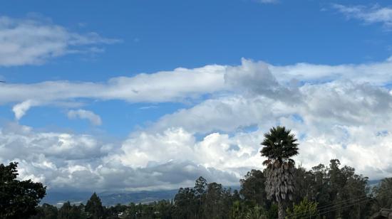Imagen referencial del clima en Quito, 5 de julio de 2024.
