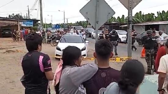 David Jiménez,  teniente político de la parroquia El Cambio, cantón Machala, fue asesinado este 8 de julio de 2024 en un ataque armado.