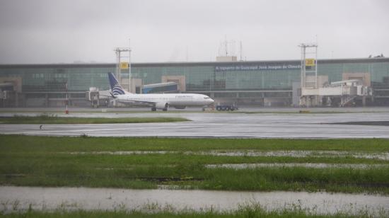 El aeropuerto José Joaquín de Olmedo de Guayaquil en una foto de archivo.
