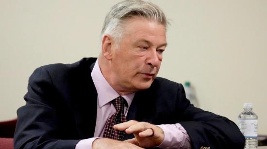 El actor Alec Baldwin, en el inicio de su juicio por asesinato involuntario, el 10 de julio de 2024.