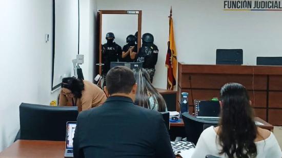 En el Complejo Judicial del norte de Quito se realizó el 12 de julio de 2024 la audiencia de juicio por el crimen de Fernando Villavicencio.