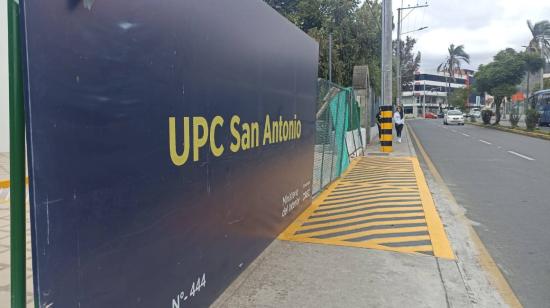 UPC del sector San Antonio construida por el Gobierno en Ambato. 15 de julio de 2024