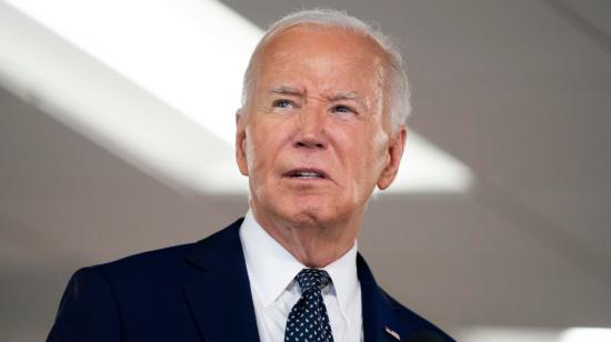 Joe Biden en el Centro de Operaciones de Emergencia en Washington, 2 de julio de 2024.