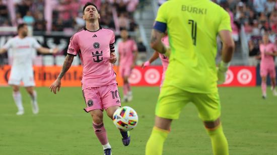 Lionel Messi, durante un partido con el Inter Miami, el pasado 1 de junio de 2024.