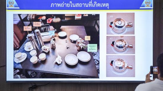 ¡Cianuro en tazas de té! Esta se sabe de la extraña muerte de extranjeros en lujoso hotel de Bangkok