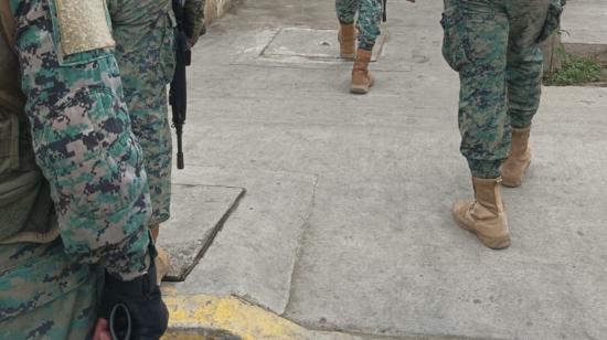 Imagen referencial de militares en Ecuador.