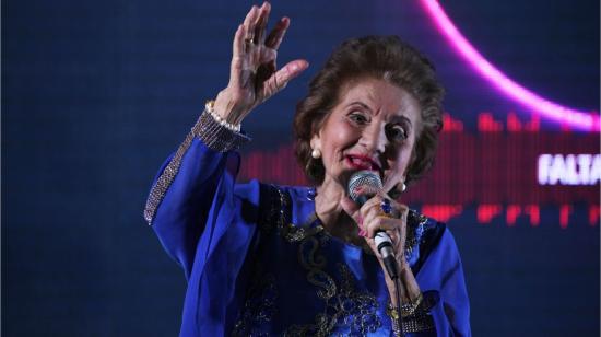 Fresia Saavedra, la 'Señora del Pasillo', muere a los 90 años en Guayaquil