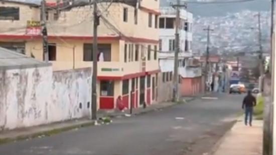 Joven fue asesinado en Quito tras balacera en La Mena