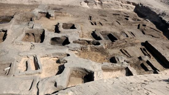 Las tumbas encontradas en Egipto, 23 de julio de 2024.