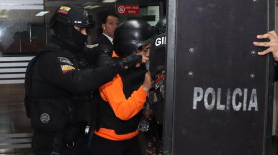 Mayra Salazar en la Corte Nacional de Justicia en la 3 de junio de 2024.