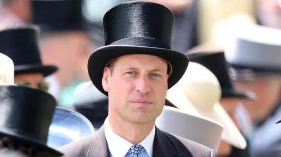 El príncipe William en el evento 'The Prince of Wales’s Stakes', 19 de julio de 2024.