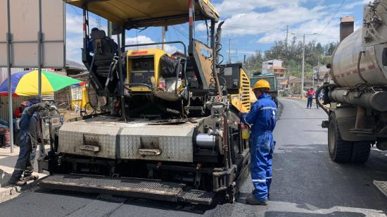 Imagen referencial de trabajadores del Ministerio de Transporte y Obras Públicas, junio de 2024.