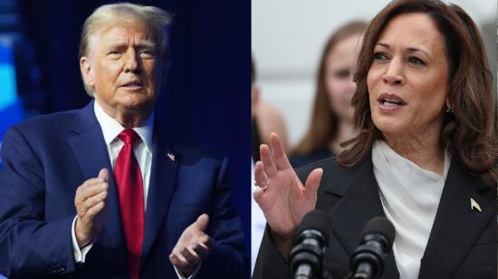 Donald Trump y Kamala Harris, dispuestos a debatir para presidenciales en Estados Unidos.