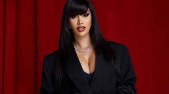 Cardi B en una publicación de Instagram cinco semanas antes de anunciar su embarazo.