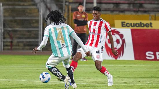 Cumbayá se enfrentó a Técnico Universitario en el estadio Atahualpa, el 5 de agosto de 2024.