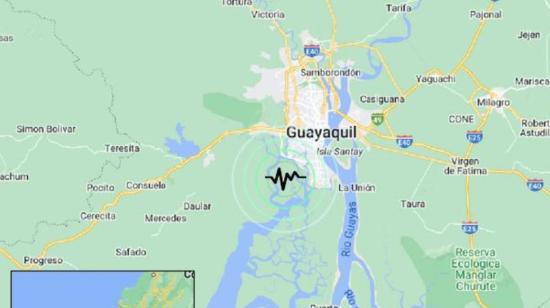 Reporte del temblor ocurrido en Yaguachi, Guayas, el 6 de agosto de 2024.