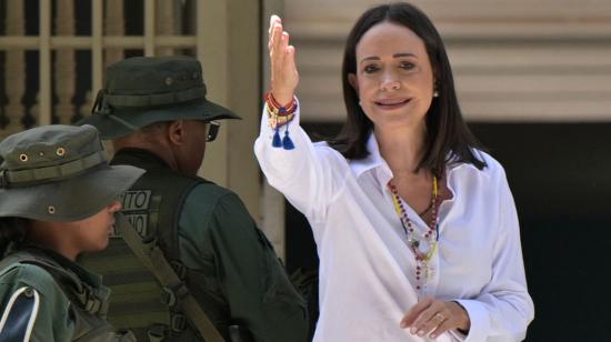 María Corina Machado, líder de la oposición venezolana. 28 de juli ode 2024