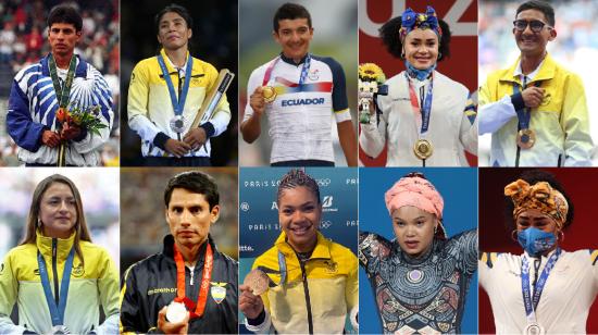 Estos son los deportistas ecuatorianos que han ganado una medalla en los Juegos Olímpicos.