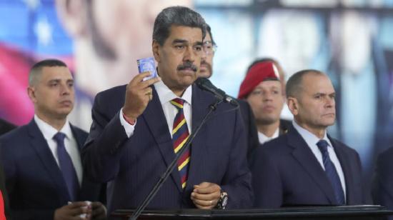 Nicolás Maduro en el Tribunal Supremo de Justicia de Venezuela, el 9 de agosto de 2024.